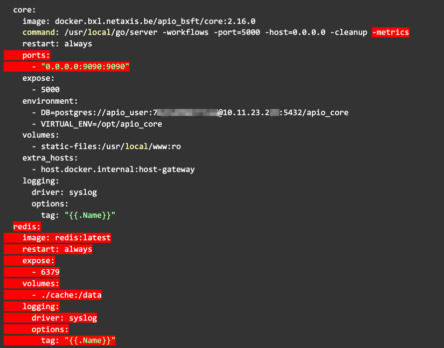 Docker Compose Updates